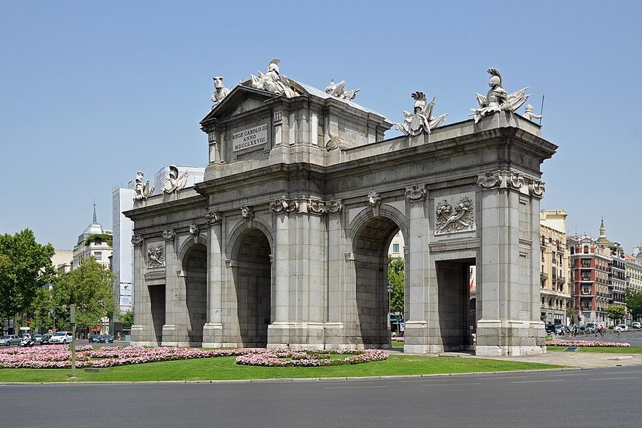 La Puerta de Alcalá à Madrid